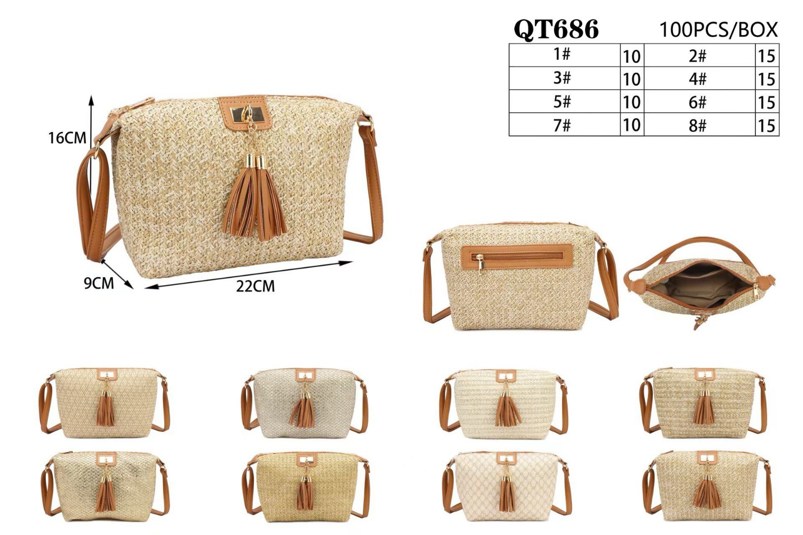 Bandoleras, referencia QT686